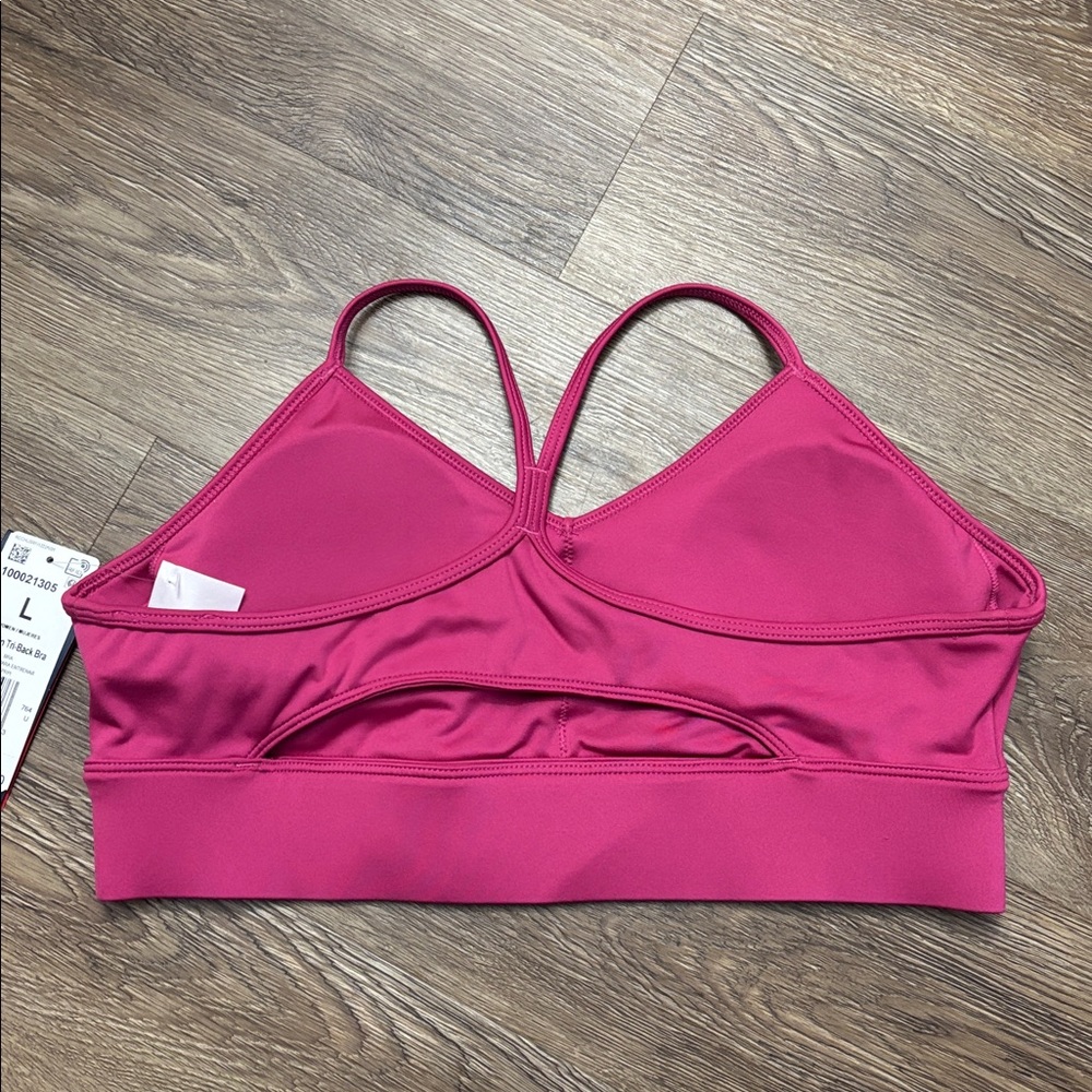 Reebok Women's Pink Sports Bra - Picture 3 of 3